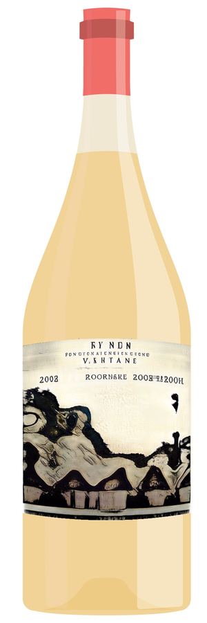 AI-generated wine bottle label for Campelan Riesling (1.5 Liter Magnum) 2013