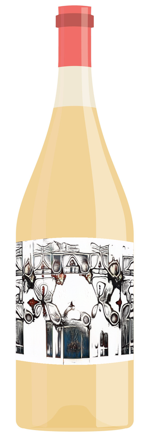 AI-generated wine bottle label for AntaLo Soci San Saivero Sangettica Riesling 2000