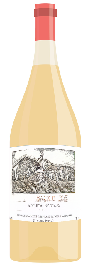 AI-generated wine bottle label for MenroNoner Betins Wiortegg Winery Harna Berata 2016