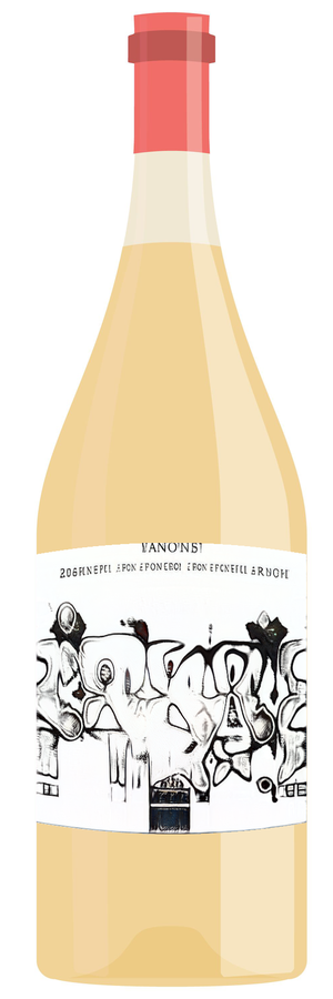 AI-generated wine bottle label for Viliam Montand Rieservea 2013