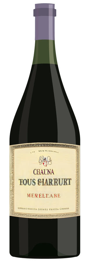 AI-generated wine bottle label for Tarusti Chianto Classano di Montalcino 1998
