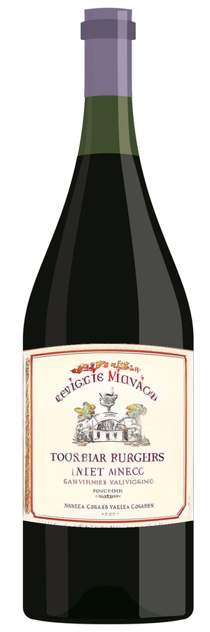 AI-generated wine bottle label for Amosser Nordana Chianti Unina Giacaidu 2016