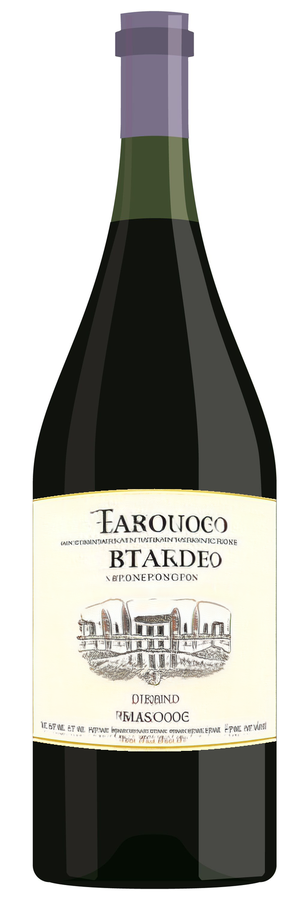 AI-generated wine bottle label for Enronettore Reserve Montalio Chianti Classico 2016