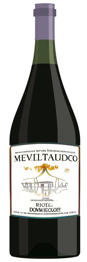 AI-generated wine bottle label for Tirazta Deranth Estate Brotero Igne Brunello di Mlumanta Vigna Speriano 2013