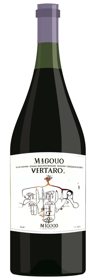 AI-generated wine bottle label for Wallese Laalle Chianti Petite 2001