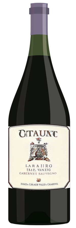 AI-generated wine bottle label for Josap Pakem Perriata Noal Coastal Zinfandel 2001