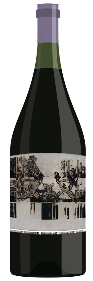 AI-generated wine bottle label for Lanoma Zinfandel 2006