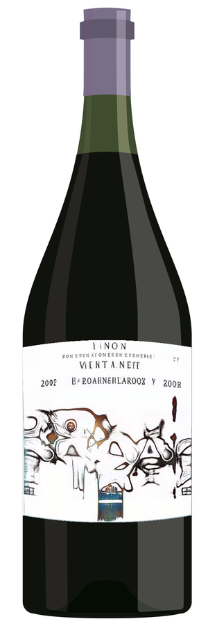 AI-generated wine bottle label for Sumankon Vinazar Mecailina Zinfandel 2011