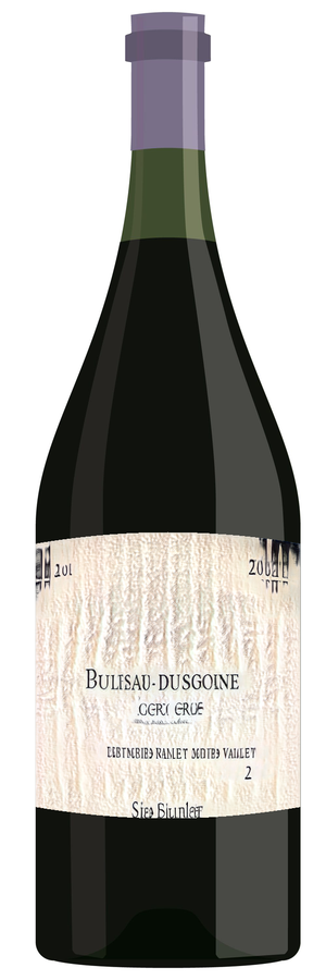 AI-generated wine bottle label for Leadpech Road Lorge Vhine 2014