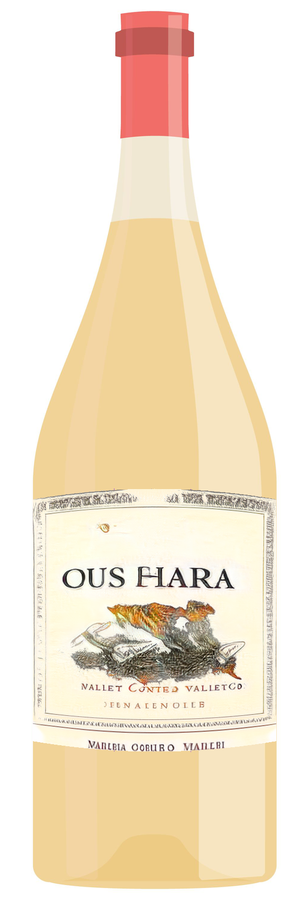 AI-generated wine bottle label for Tomenuvrow Gryadut Girace Greafpanteie Select Chardonnay 2014