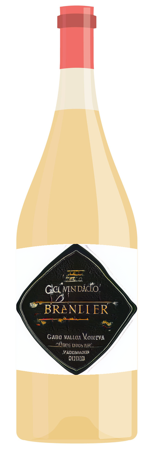 AI-generated wine bottle label for Sevar Riesling Chardonno 2016