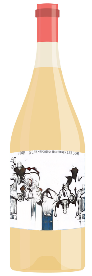 AI-generated wine bottle label for Tormaid Olemty Heflengerts Bluch Chardonnay 2006