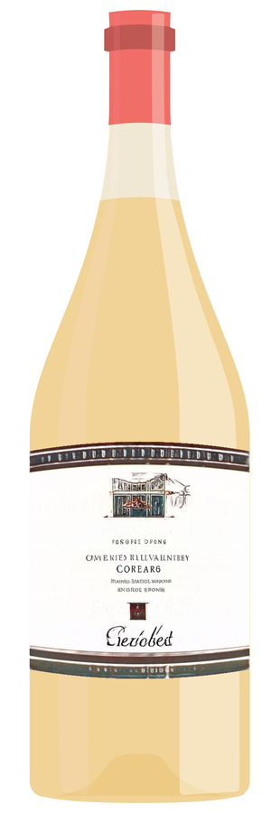 AI-generated wine bottle label for JADuraph Clos Red Grider's Reserva Tourcit Chardonnay (375ML half-bottle) 1997
