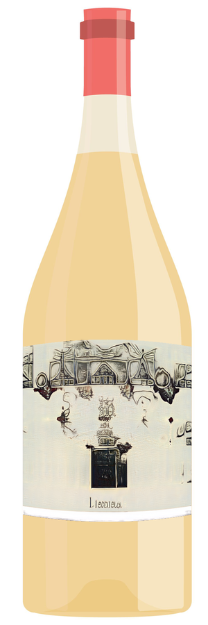AI-generated wine bottle label for Brot Napi Mothate Chardonnay 2015