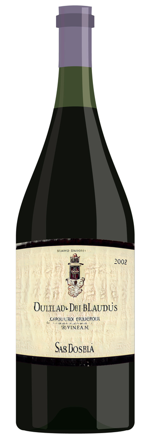 AI-generated wine bottle label for Rayk Hosson Juth Chaber La Grords 2016