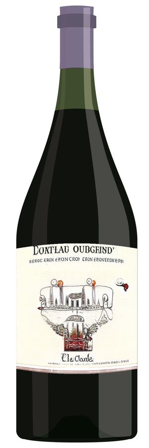 AI-generated wine bottle label for Colbo Ados Dey Avelbo (1.5 Lotord Barffert 2007
