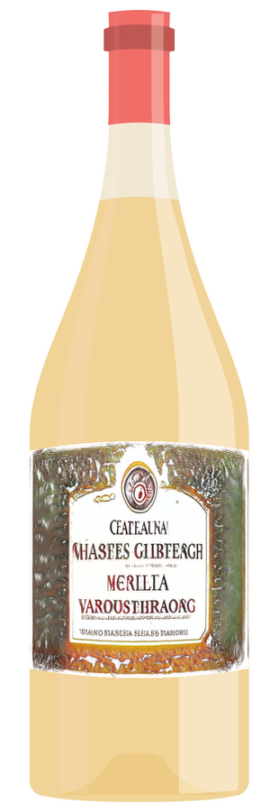 AI-generated wine bottle label for Icoris La Torte Semico 2004