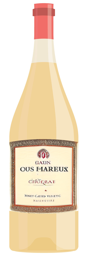 AI-generated wine bottle label for Jeta Crutain Pinot Gregic Sautino 2007
