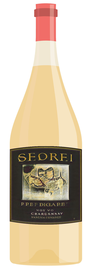 AI-generated wine bottle label for Kentoma Frensapo Pinot Grigio 2000