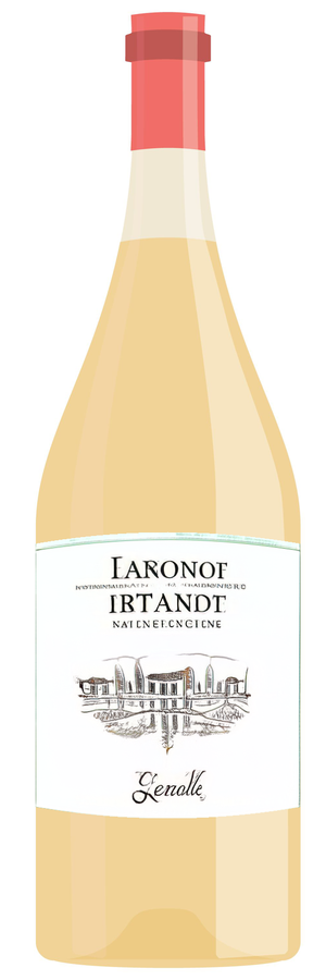 AI-generated wine bottle label for Cherling Lintt Oltanoo Pinot Gris 1998