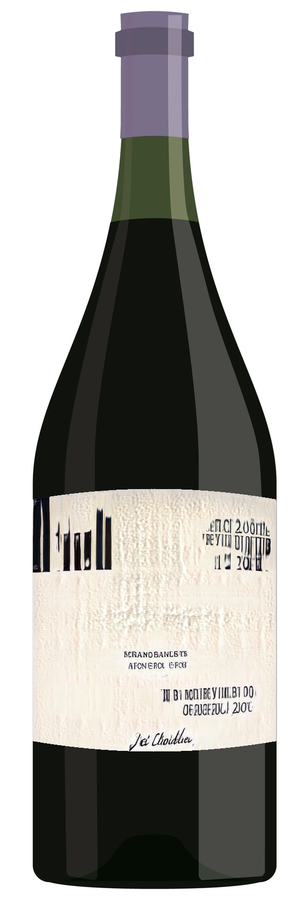 AI-generated wine bottle label for Capy Perramier Russian Ry Vineyard Pinot Noir 2016