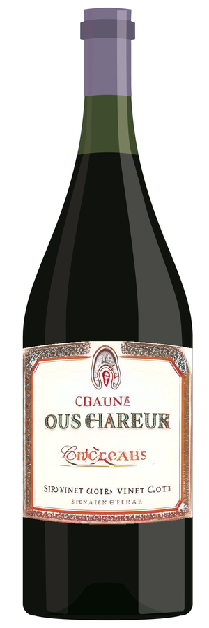 AI-generated wine bottle label for Castado Campyrelle Roce Reserve Pinot Noir 2012