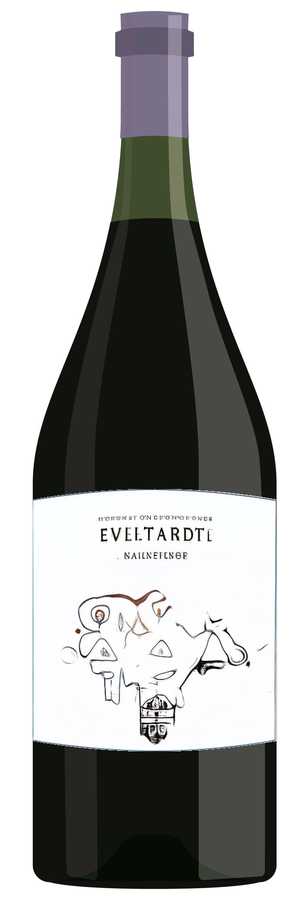 AI-generated wine bottle label for Jean LaKlfers Reserve Pinot Noir 2011