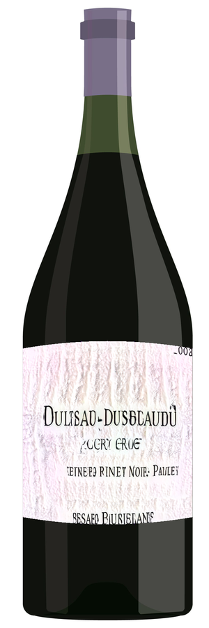 AI-generated wine bottle label for Chateau Trenberg Andber Winery Sigraze 2008