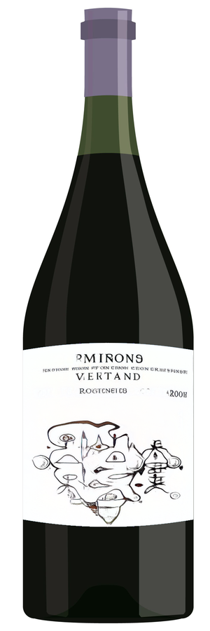 AI-generated wine bottle label for Willum 2 201 Pingorian 2015