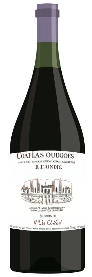 AI-generated wine bottle label for Rearmintt Moakow Vineyards Sp.tito Rhune Valley Cellera 2005