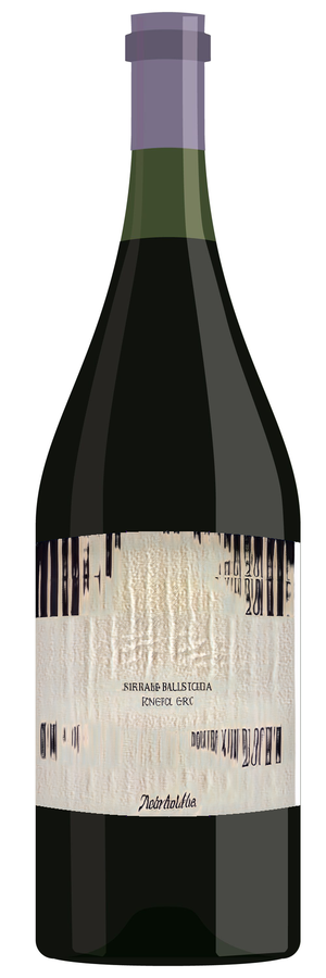 AI-generated wine bottle label for J. Claxer Aubaic Block Chambers Cote de Cavere 2012