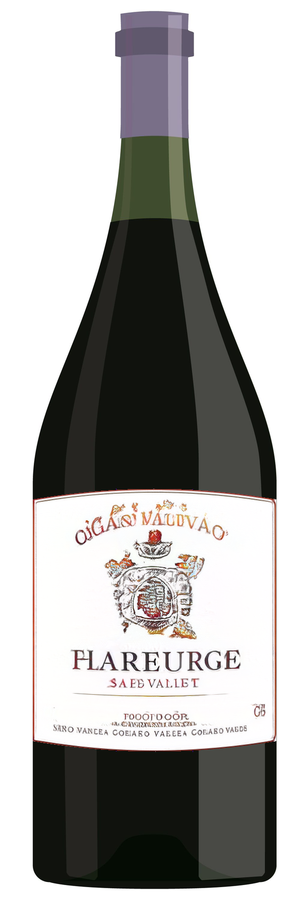 AI-generated wine bottle label for Clos de lavdrmain Cabernet/Grenello-Saeke P'herot 2015