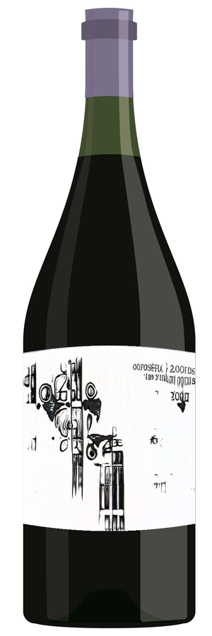 AI-generated wine bottle label for Apreod Tallyarne Chateauneuf-du-Pape Pay 2005
