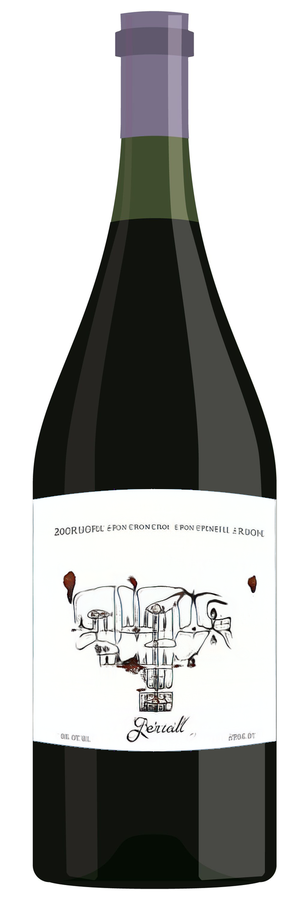 AI-generated wine bottle label for Apreod Tallyarne Chateauneuf-du-Pape Pay 2005