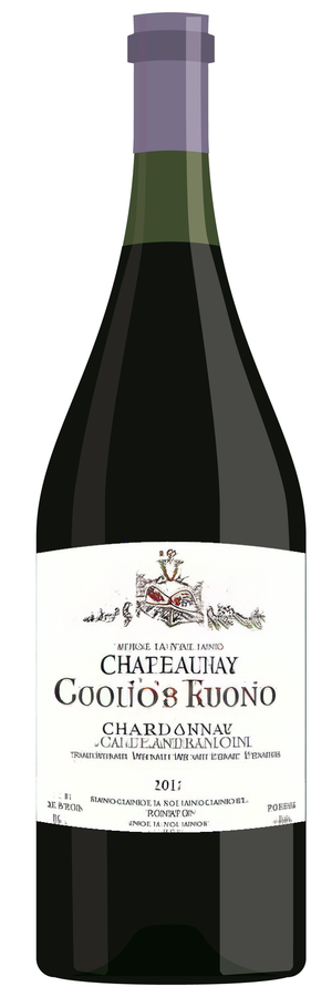 AI-generated wine bottle label for Elana Winea Tasta The Nordingers JoVa am Ferrum 2017